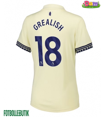 Everton Jack Grealish #18 Bortatröja Kvinnor 2025-26 Kortärmad